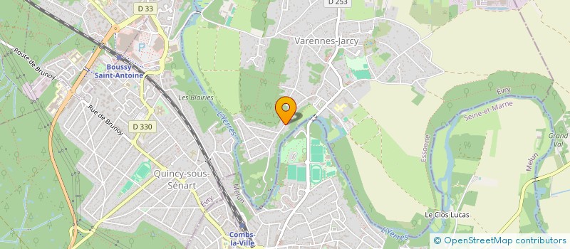 localisation de l'entreprise NFHP  VARENNES-JARCY