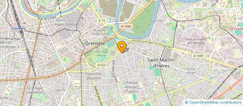 localisation de l'entreprise NFI 2  SASSENAGE