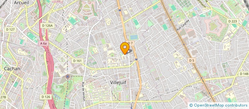 localisation de l'entreprise NFLM à VILLEJUIF