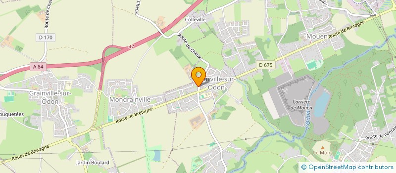 localisation de l'entreprise NFLT  TOURVILLE-SUR-ODON