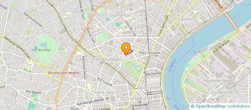 localisation de l'entreprise NFRC  BORDEAUX