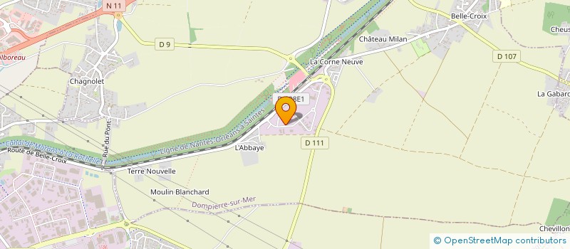 localisation de l'entreprise NFSJB  DOMPIERRE-SUR-MER