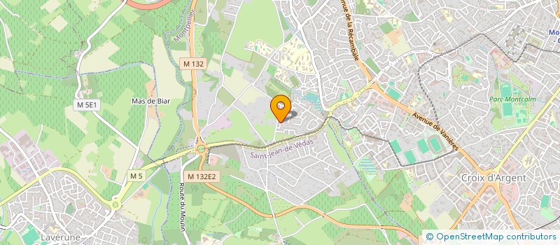 localisation de l'entreprise NFX 34 à MONTPELLIER