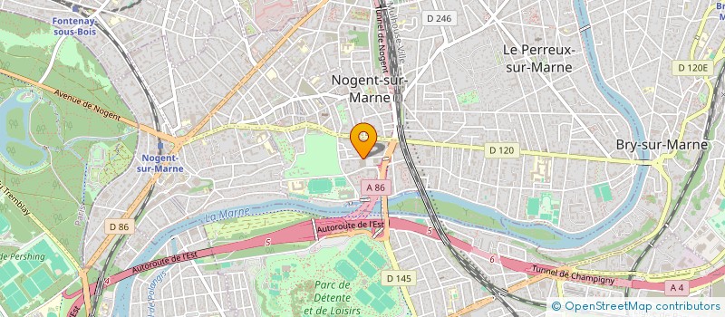 localisation de l'entreprise NFX CONSULTING  NOGENT-SUR-MARNE