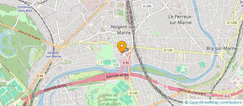 localisation de l'entreprise NFX GROUP  NOGENT-SUR-MARNE