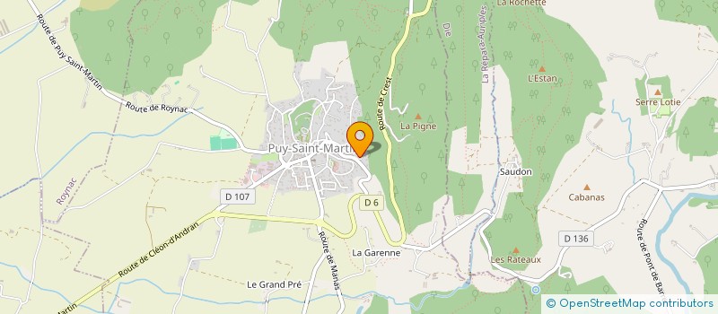 localisation de l'entreprise NFX HOLDING  PUY-SAINT-MARTIN