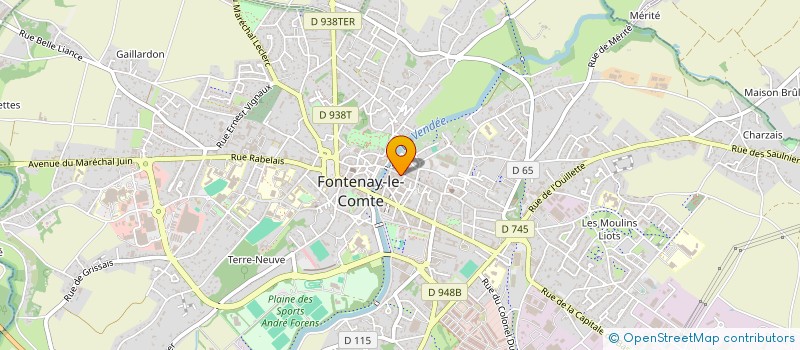 localisation de l'entreprise NFX-LOADFUN à FONTENAY-LE-COMTE