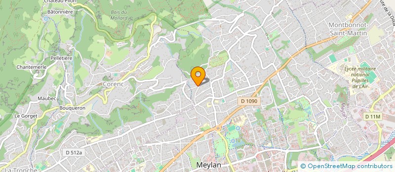 localisation de l'entreprise NG  MEYLAN