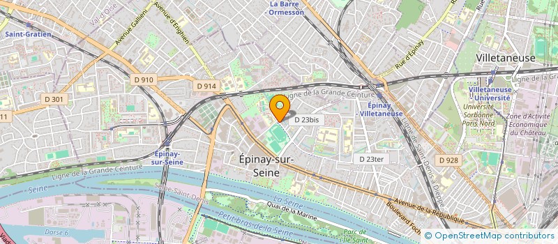 localisation de l'entreprise NG à EPINAY-SUR-SEINE