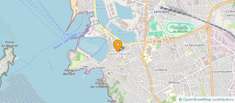 localisation de l'entreprise NG-A à SAINT-MALO