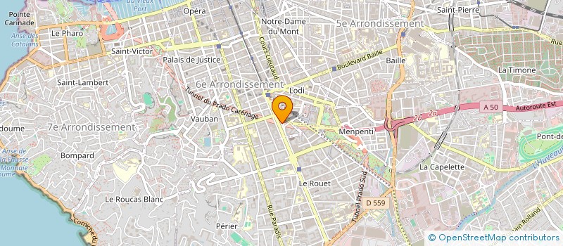 localisation de l'entreprise NG ASSUR à MARSEILLE