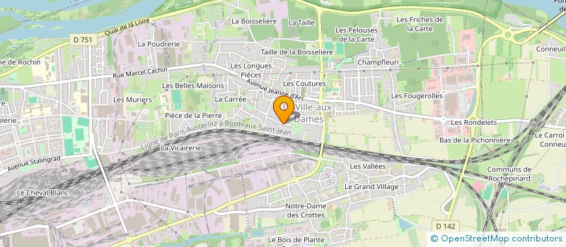 localisation de l'entreprise NG AUTOMOBILES  LA VILLE-AUX-DAMES