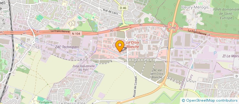 localisation de l'entreprise NG CARRELAGE à MORSANG-SUR-ORGE