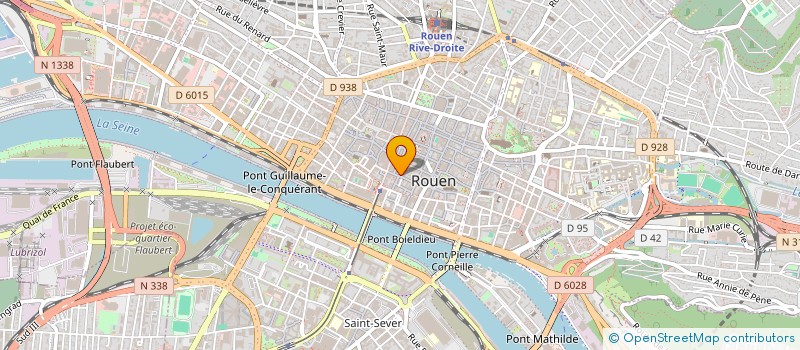 localisation de l'entreprise NG CIVIL IMMOBILIER à ROUEN