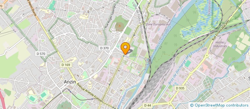 localisation de l'entreprise NG COMMERCIALISATION  ANZIN