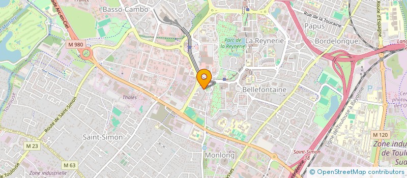 localisation de l'entreprise NG CONCEPT à TOULOUSE