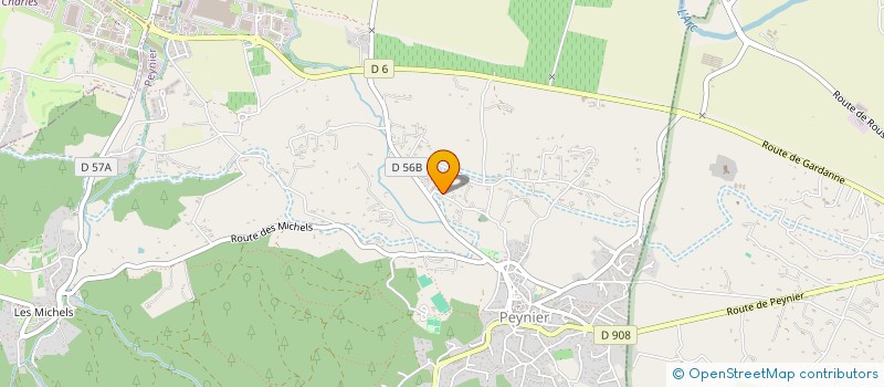 localisation de l'entreprise NG CONCEPTION  PEYNIER