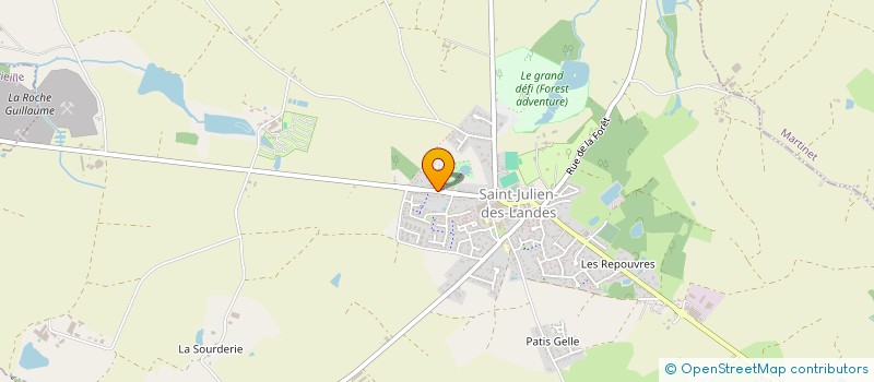 localisation de l'entreprise NG CONCEPTION  SAINT-JULIEN-DES-LANDES