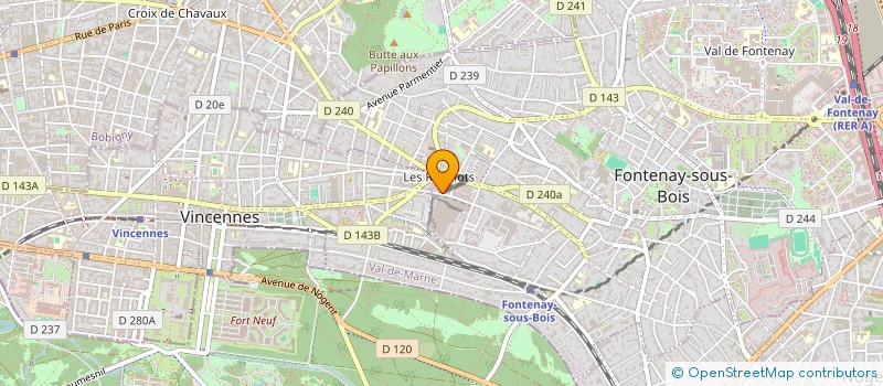 localisation de l'entreprise NG CONSEIL à FONTENAY-SOUS-BOIS