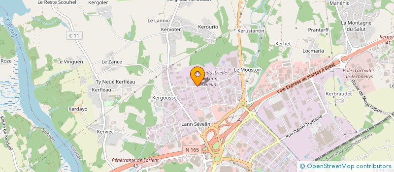 localisation de l'entreprise NG CONSEILS  CAUDAN