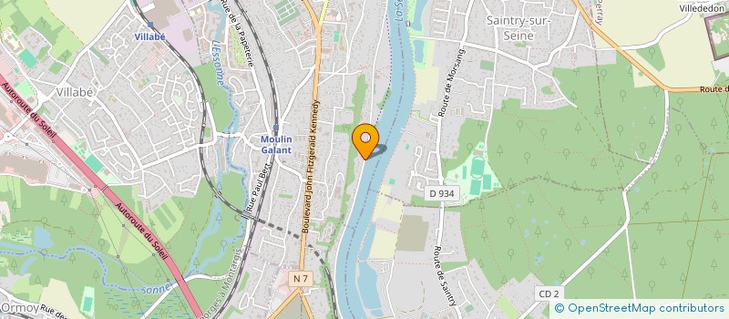 localisation de l'entreprise NG CONSULTING à CORBEIL-ESSONNES
