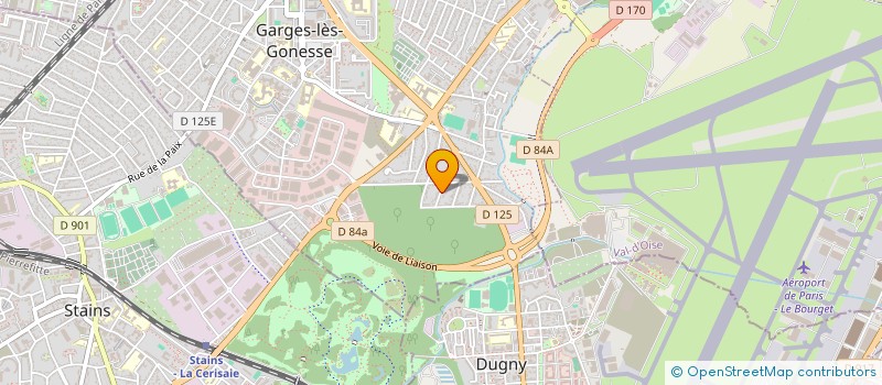 localisation de l'entreprise NG COUVERTURE  GARGES LES GONESSE