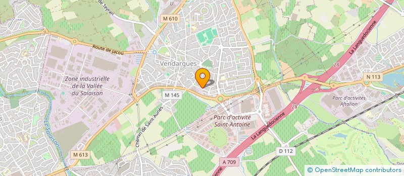 localisation de l'entreprise NG COUVERTURE à VENDARGUES