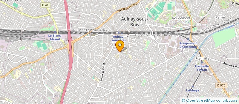 localisation de l'entreprise NG ELECTRICITE à AULNAY-SOUS-BOIS
