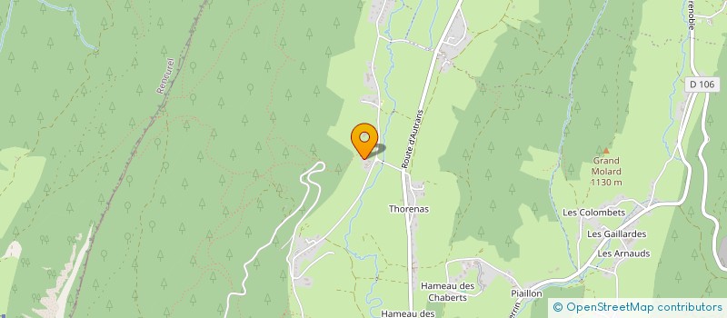 localisation de l'entreprise NG-EN-VERCORS  AUTRANS-MEAUDRE EN VERCORS