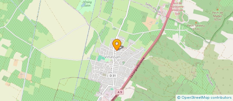 localisation de l'entreprise NG EQUIPEMENT  NARBONNE