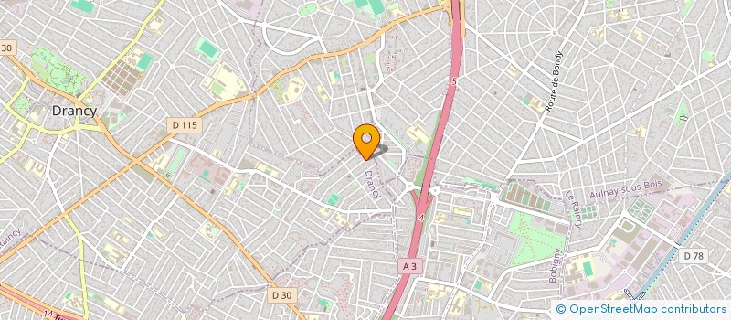 localisation de l'entreprise NG EUXIN à DRANCY