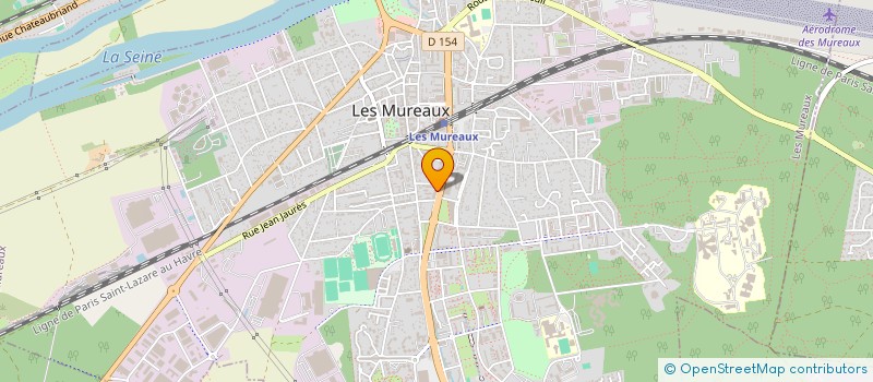 localisation de l'entreprise NG GESTION  LES MUREAUX