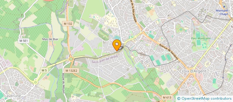 localisation de l'entreprise NG HABITAT à MONTPELLIER