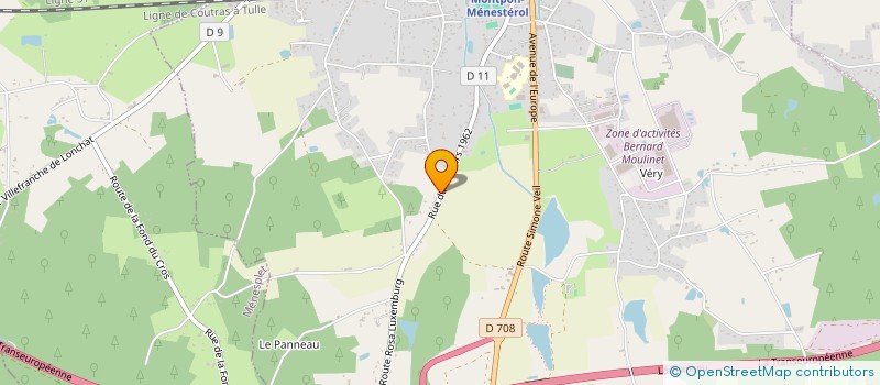 localisation de l'entreprise NG HOLDING  MONTPON-MENESTEROL