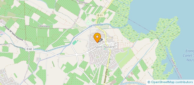 localisation de l'entreprise NG IMMO  SAINT-NAZAIRE