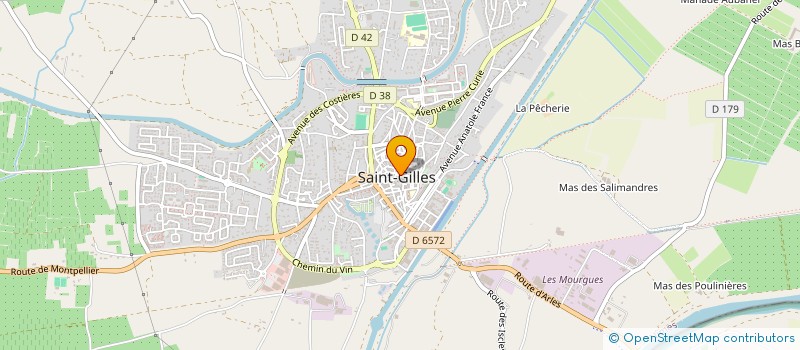 localisation de l'entreprise NG IMMOBILIER à SAINT-GILLES