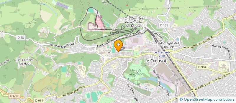 localisation de l'entreprise NG IMMOBILIER  MONTCEAU-LES-MINES