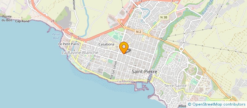 localisation de l'entreprise NG.INVEST à SAINT-PIERRE