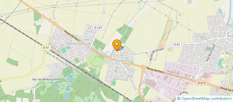 localisation de l'entreprise NG ISOLATION  BOURGUEBUS