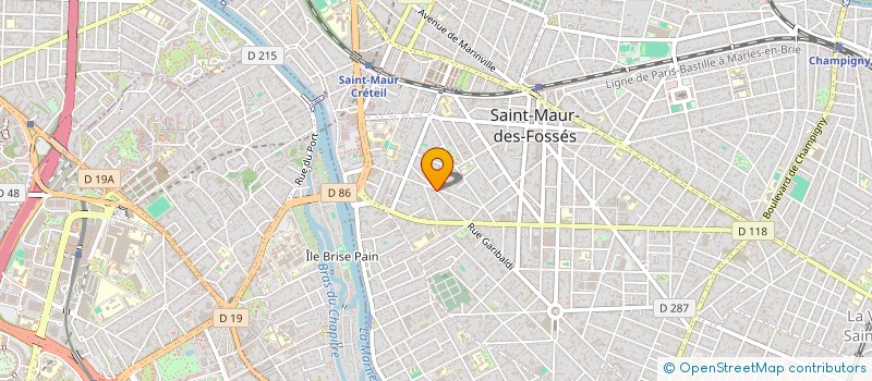 localisation de l'entreprise NG LOC à SAINT-MAUR-DES-FOSSES