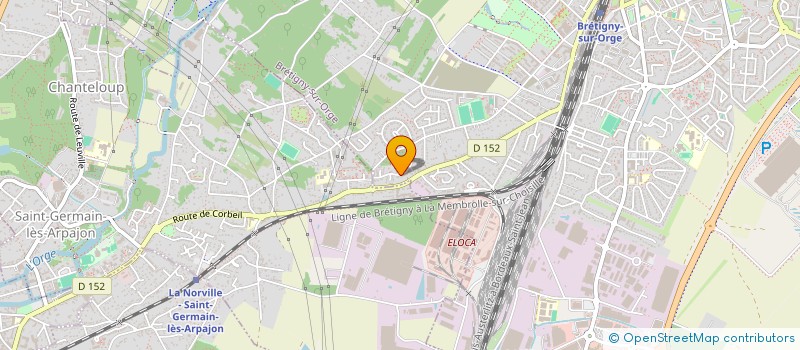 localisation de l'entreprise NG LOCATION à BRETIGNY-SUR-ORGE
