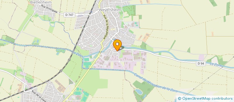 localisation de l'entreprise NG MAINTENANCE ET DEPANNAGE à WEYERSHEIM