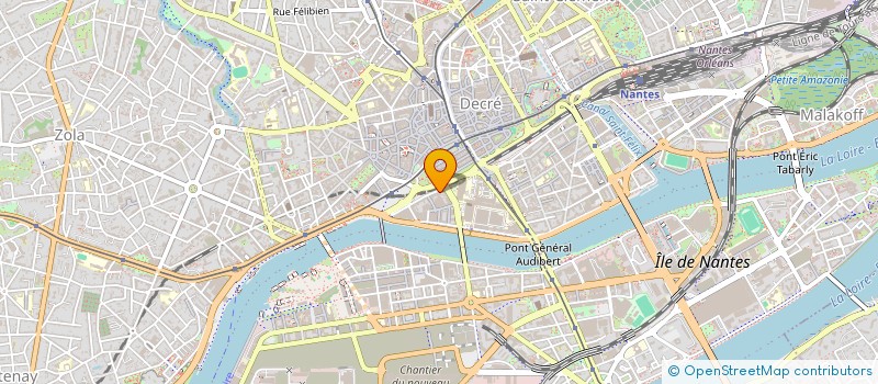 localisation de l'entreprise NG NIGHT à NANTES