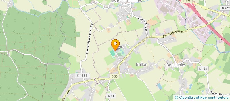 localisation de l'entreprise NG PATRIMOINE  BRILLON