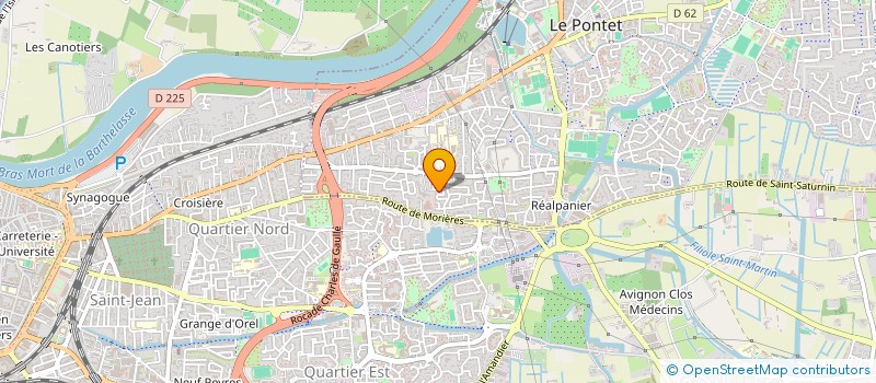 localisation de l'entreprise NG PATRIMOINE  LE PONTET