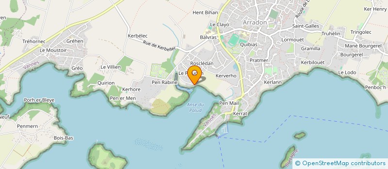 localisation de l'entreprise NG PERFORMANCE à ARRADON