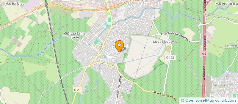 localisation de l'entreprise NG PLATRERIE  CANOHES