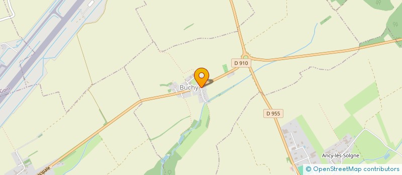 localisation de l'entreprise NG PLATRERIE SARL à BUCHY