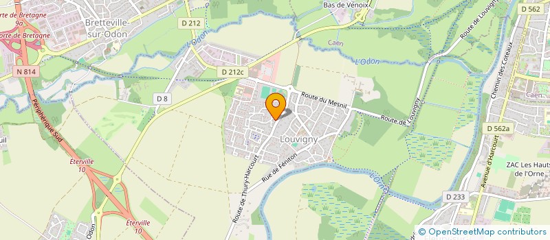 localisation de l'entreprise NG RETRO  LOUVIGNY