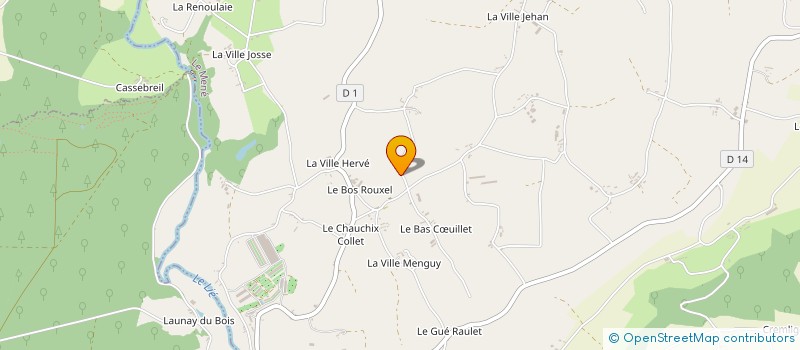 localisation de l'entreprise NG SERVERS à LE MENE